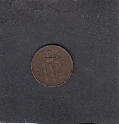 Beschrijving: 1 Cent WILLEM III  